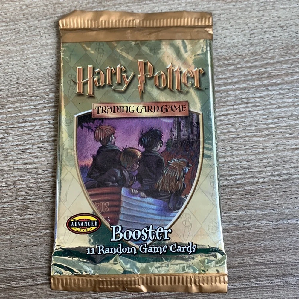 Wizards Of The Coast Harry Potter 2001 Trading Card Game Booster Pack Sealed New